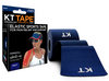 KT Tape Cotton Navy Elastic Therapeutic Sports Tape for Common Sports Injuries - Precut