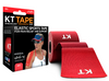 KT Tape Cotton Original Red Elastic Therapeutic Sports Tape  for Common Sports Injuries - Precut